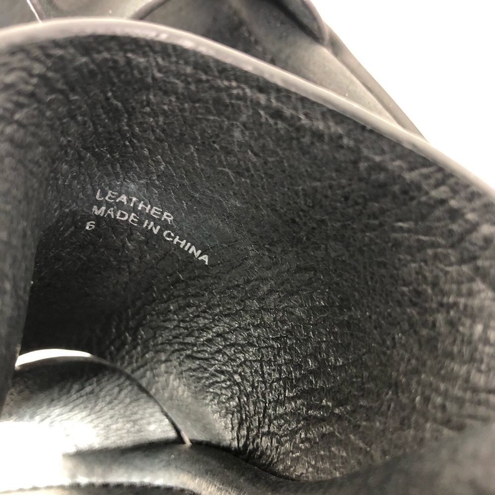Grey City Black Sandals Size 6 M - Picture 6 of 8